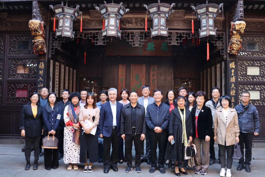 市“三会”会长单位联系人活动——走进胡庆余堂