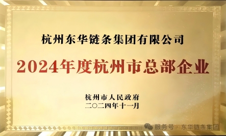东华链条集团再获